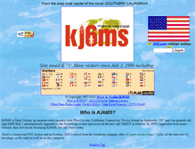 Tablet Screenshot of kj6ms.com